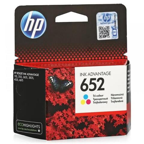 Картридж HP 652 многоцветный