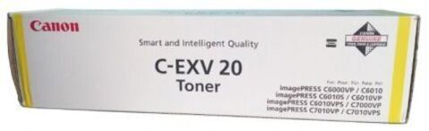 Тонер Canon C-EXV 20, жёлтый
