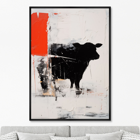 ArtNoMore - Репродукция картины на холсте The Bull, 2024г.