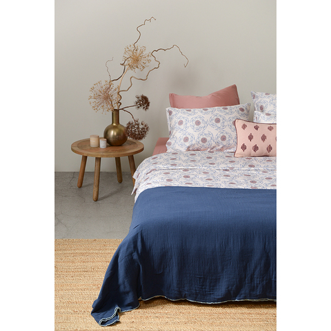 Постельное белье 1.5 спальное Tkano Prairie Воздушный цветок бежевое