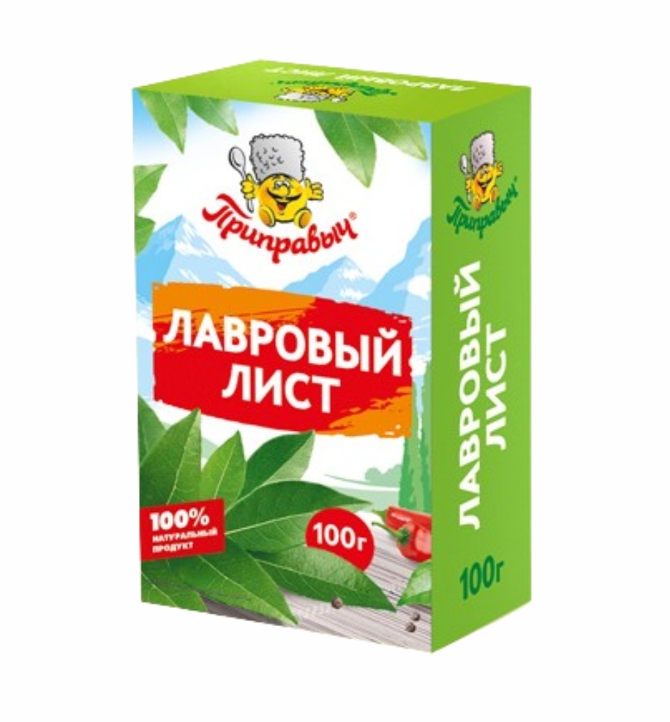 Приправа ПРИПРАВЫЧ Лавровый лист 100 гр кор РОССИЯ - купить по выгодной  цене | Интернет магазин 