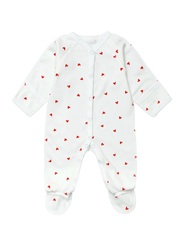 Комбинезон Sleep Сердечки red