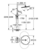 Душевая система напольная Grohe  23741DC1