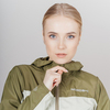 Ветро и водозащитная куртка с капюшоном Nordski Rain Light Green-Olive женская