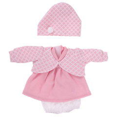 Munecas Antonio Juan Одежда для кукол и пупсов 30-35 см, болеро вязаное, шапка, трусики (91033-25)