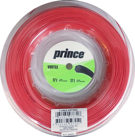 Теннисные струны Prince Vortex (200 m) - red