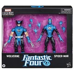 Фигурки Marvel Legends: Spider-Man & Wolverine (FF4 Deco)