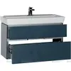 Aquanet 183361 Компл.2 - Тумба Виго 100 цв.сине-серый RAL-7031 (183361)