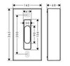 AXOR Universal Circular 42873140 Держатель для бумажных салфеток (матовая бронза)