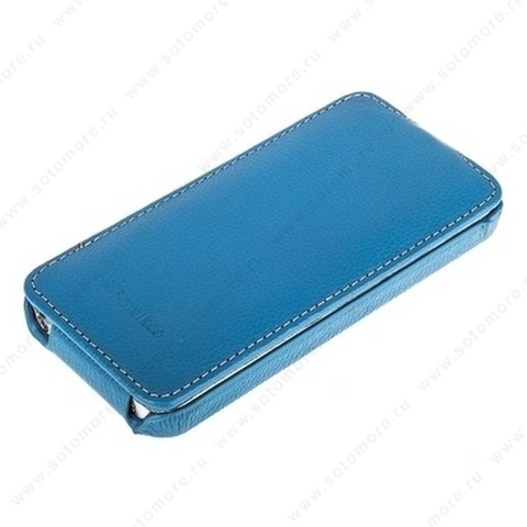 Чехол-флип Melkco для iPhone SE/ 5s/ 5C/ 5 Leather Case Jacka Type (Blue LC)