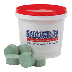Таблетки для писсуаров Snowter 1 кг 34 штуки в упаковке (отдушки в ассортименте)