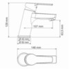 WasserKRAFT Rhin 4403 Смеситель для умывальника