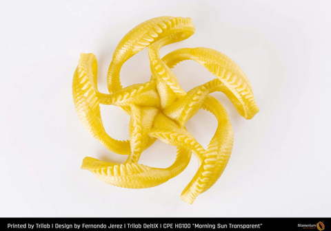 Пластик для 3D-принтера Fillamentum CPE HG100 Morning Sun