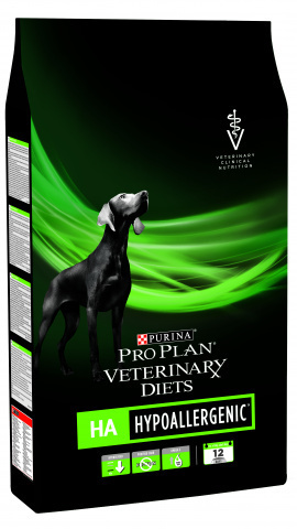 Корм Purina Veterinary Сухой корм Purina Pro Plan Veterinary diets HA Hypoallergenic для взрослых собак при аллергии - 1,3 кг