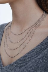 Цепь Perlina ( Silver tone )