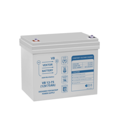 Аккумулятор VEKTOR ENERGY VB 12-75