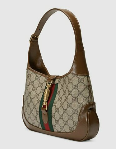 Маленькая сумка-хобо Gucci Jackie 1961 коричневый