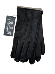 Перчатки. Мужские. Материал верха: Кожа оленя. Подклад: Трикотаж-шерсть. 5 шт в упаковке.