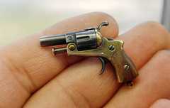 Miniature 2mm pinfire revolver