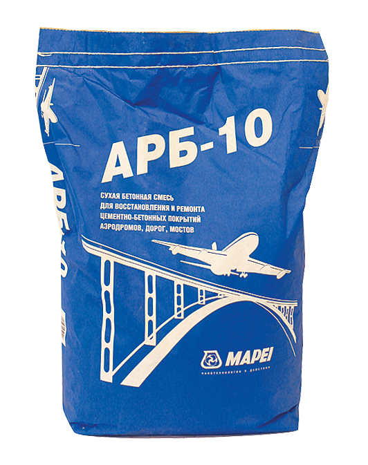 Mapei ARB 10/Мапей АРБ 10 безусадочная быстротвердеющая бетонная смесь .