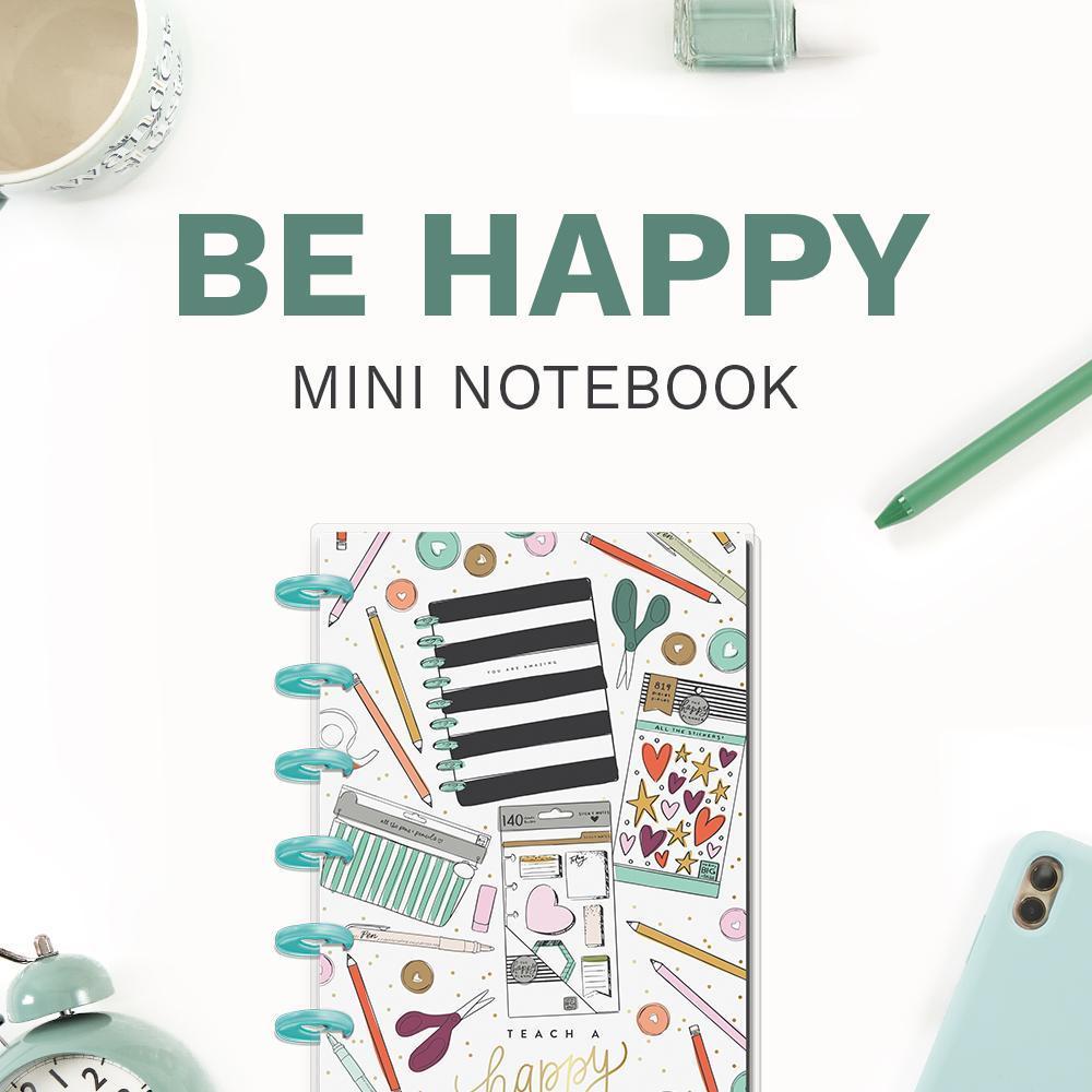 Блокнот в точку -Be Happy Mini Happy Notes Notebook-60л