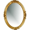 Зеркало овальное, золото ПУ Boheme 511-G