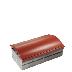 Парапет полимеркомпозитный Monblan 200/225/225 (1 кирпич) красный