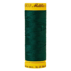 Нить швейная отделочная Silk-Finish Cotton (намотка 80 м) (Mettler, 100%хлопок, 0757)