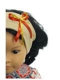 Платье печворк - На кукле. Одежда для кукол, пупсов и мягких игрушек.