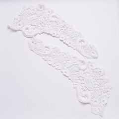 Кружево/Кружевная вставка/К7044/1 молоко