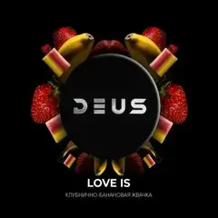 DEUS 250г Love Is (Клубнично-банановая жвачка) (М)