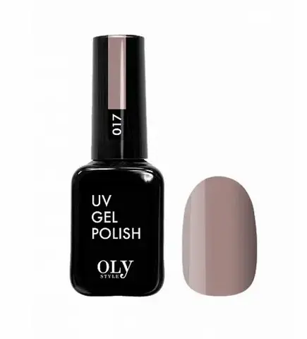 OLYSTYLE Гель-лак для ногтей тон 017 кофе с молоком