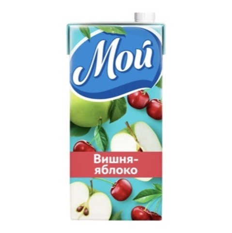 Напиток МОЙ вишня-яблоко 1,93л