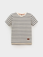 фуфайка  для мальчика  КР 302216/теплое молоко,полоска к620