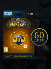 Карта игрового времени World of Warcraft (60 дней) (US) [Цифровая версия] (для ПК, цифровой код доступа)