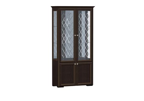Парма (гостиная) Шкаф-стекло (Венге)