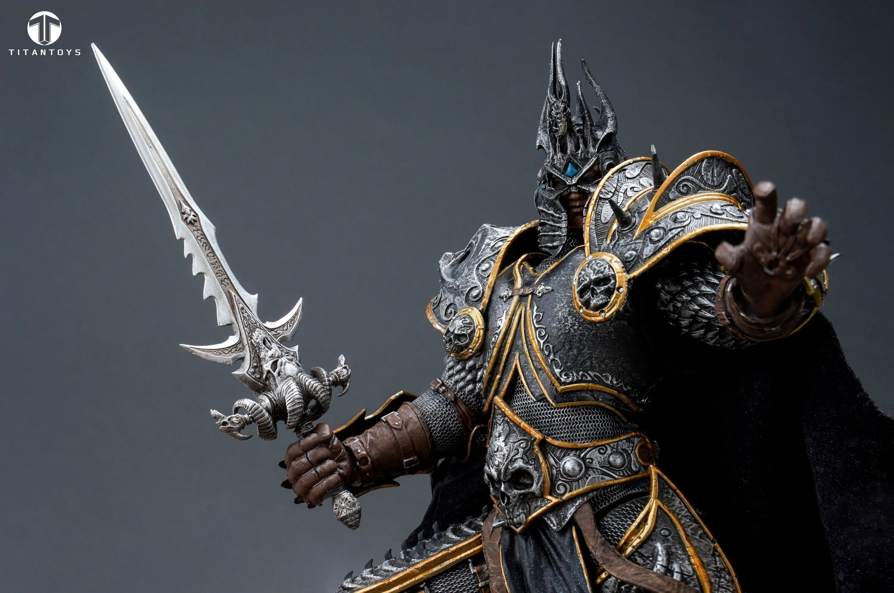 Фигурка Король Лич Артас Менетил из игры Варкрафт 1/12