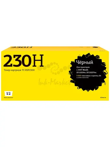 Лазерный картридж T2 TC-RSP230H (SP230DNw/230SFNw) для Ricoh, черный