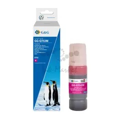Чернила G&G GG-GT52M пурпурные для HP DeskJet GT 5810, 5820, 5812, 5822 100 ml