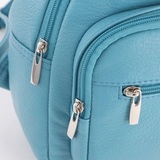 Рюкзак Саломея 602 фактурный морская волна