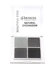 benecos Натуральные 4-хцветные тени для век Smokey eyes 8 г