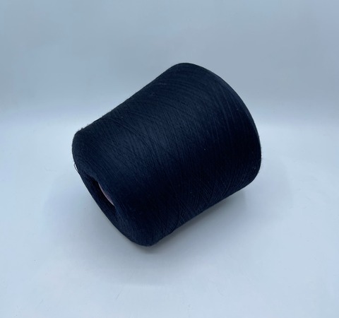 Zegna Baruffa (пр.Италия),art-Labrador 2/60 3000м/100гр. 100%меринос , цвет-Черно-синий(475/20/800) арт.33498