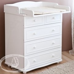 С 585 П Комод  с настилом (белый)