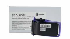 Тонер-картридж F+ imaging, пурпурный, 4 500 страниц, для Xerox моделей Phaser 7100 (аналог 106R02607), FP-X7100M