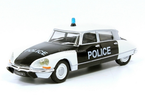 Citroen DS21 Police France 1:43 DeAgostini World's Police Car #27