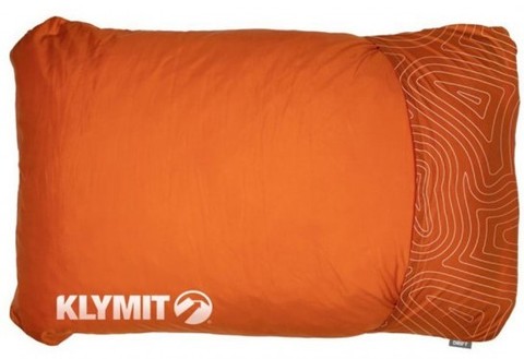 Картинка подушка надувная Klymit Drift Camp Pillow Large оранжевая - 1