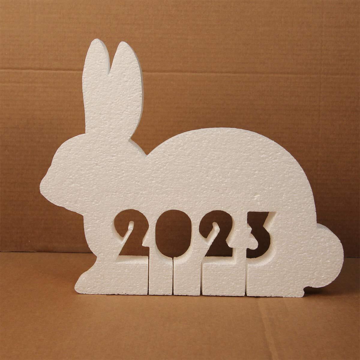 Картинки год кролика 2023 своими руками для срисовки