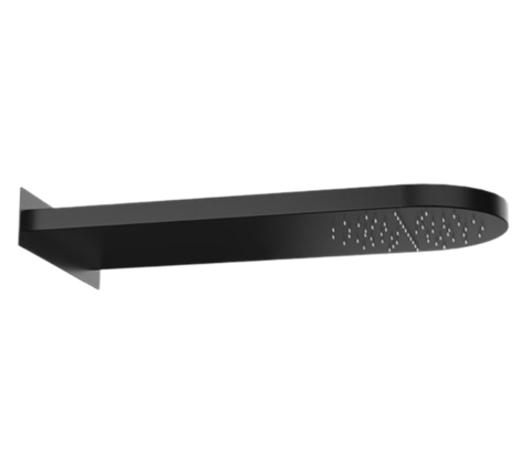 Remer 350MMNOX Верхний душ настенный 50x20 см Remer 350MMNOX, черный матовый