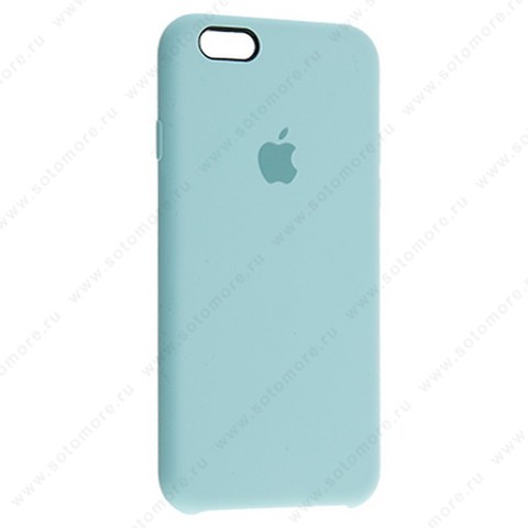 Накладка Silicone Case для Apple iPhone 6s/ 6 мятный