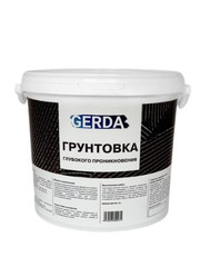 Грунтовка глубокого проникновения с антибактериальной защитой от плесени GERDA 5л
